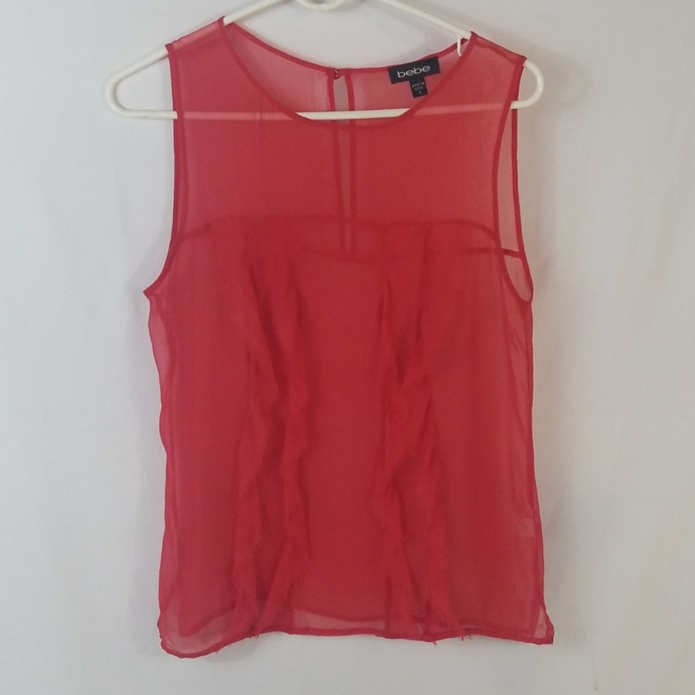 Bebe sheer shell